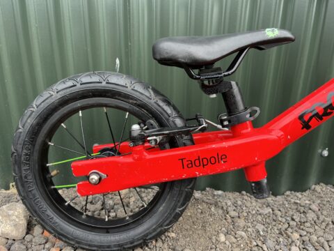 Frog Tadpole Balance Bike - Red - Grade C for sale in Yorkshire and The Humber by Club Bikes on SHIFTA marketplace. Top quality second-hand bikes online.