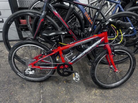 Islabikes beinn 20” wheels kids bike frame size 10” red/black for sale in Biggin hill by Pop In cycles on SHIFTA marketplace. Top quality second-hand bikes online.
