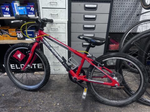 Islabikes beinn 20” wheels kids bike frame size 10” red/black for sale in Biggin hill by Pop In cycles on SHIFTA marketplace. Top quality second-hand bikes online.