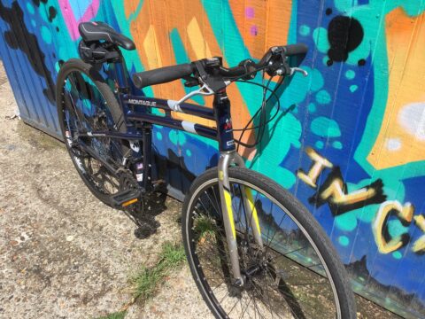 Montague navigator bike hybrid folder 9 speed new parts unisex commuter 700C for sale in Biggin hill by Pop In cycles on SHIFTA marketplace. Top quality second-hand bikes online.