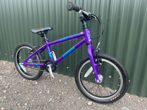 Squish 16 Kids Bike - Purple – Grade B for sale in Yorkshire and The Humber by Club Bikes on SHIFTA marketplace. Top quality second-hand bikes online.