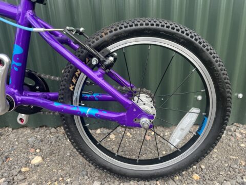 Squish 16 Kids Bike - Purple – Grade B for sale in Yorkshire and The Humber by Club Bikes on SHIFTA marketplace. Top quality second-hand bikes online.