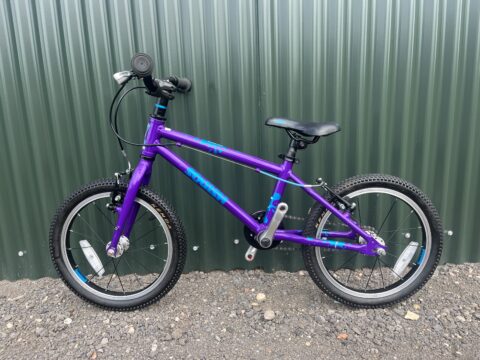 Squish 16 Kids Bike - Purple – Grade B for sale in Yorkshire and The Humber by Club Bikes on SHIFTA marketplace. Top quality second-hand bikes online.