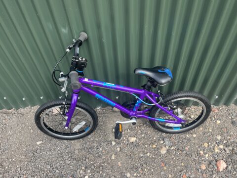 Squish 16 Kids Bike - Purple – Grade B for sale in Yorkshire and The Humber by Club Bikes on SHIFTA marketplace. Top quality second-hand bikes online.