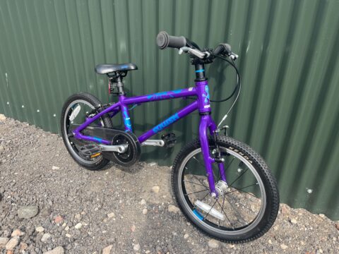 Squish 16 Kids Bike - Purple – Grade B for sale in Yorkshire and The Humber by Club Bikes on SHIFTA marketplace. Top quality second-hand bikes online.