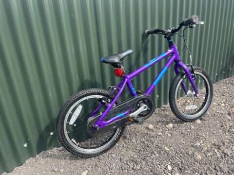 Squish 16 Kids Bike - Purple – Grade B for sale in Yorkshire and The Humber by Club Bikes on SHIFTA marketplace. Top quality second-hand bikes online.