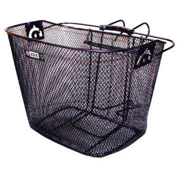 Weldtite ADIE front mesh bicycle basket with mounting hanger