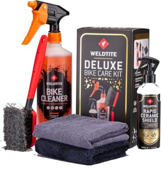 Weldtite Deluxe Bike Care Kit for bicycle cleaning and maintenance