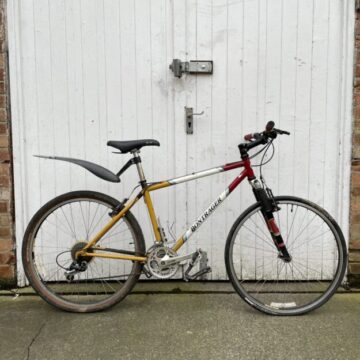 Bontrager Privateer MTB – 17” – USA-Made OX3 Steel – Deore LX – Project for sale in York, North Yorkshire by Recycle York on SHIFTA marketplace. Top quality second-hand bikes online.