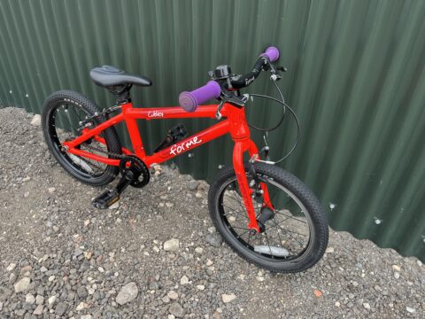 Forme Cubley 16" Kids Bike - Red – Grade C for sale in Yorkshire and The Humber by Club Bikes on SHIFTA marketplace. Top quality second-hand bikes online.