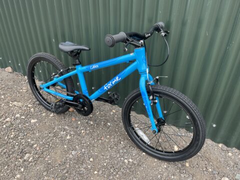 Forme Cubley 18" Kids Bike - Blue – Grade B for sale in Yorkshire and The Humber by Club Bikes on SHIFTA marketplace. Top quality second-hand bikes online.