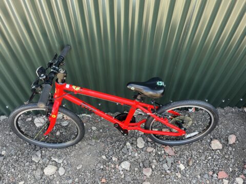 Frog 55 Kids Bike – Red - Grade B for sale in Yorkshire and The Humber by Club Bikes on SHIFTA marketplace. Top quality second-hand bikes online.