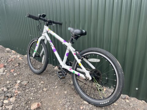 Frog 55 Kids Bike – Spotty - Grade C for sale in Yorkshire and The Humber by Club Bikes on SHIFTA marketplace. Top quality second-hand bikes online.
