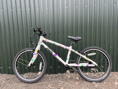 Frog 55 Kids Bike – Spotty - Grade C for sale in Yorkshire and The Humber by Club Bikes on SHIFTA marketplace. Top quality second-hand bikes online.