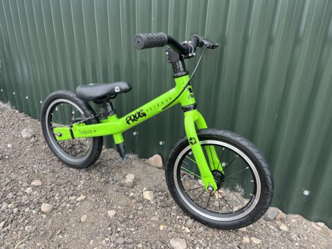 Frog Tadpole + Balance Bike - Green - Grade C for sale in Yorkshire and The Humber by Club Bikes on SHIFTA marketplace. Top quality second-hand bikes online.