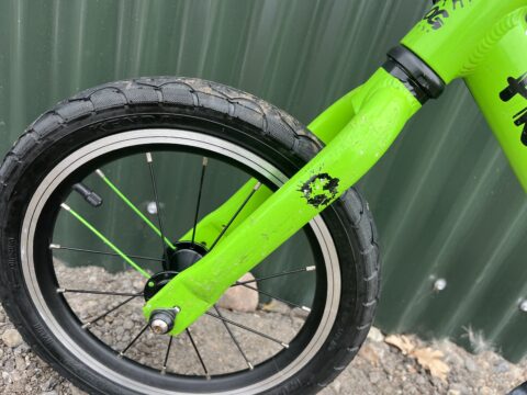 Frog Tadpole + Balance Bike - Green - Grade C for sale in Yorkshire and The Humber by Club Bikes on SHIFTA marketplace. Top quality second-hand bikes online.