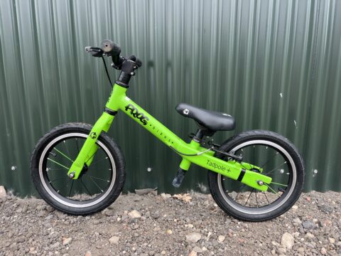 Frog Tadpole + Balance Bike - Green - Grade C for sale in Yorkshire and The Humber by Club Bikes on SHIFTA marketplace. Top quality second-hand bikes online.