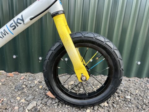 Frog Tadpole Balance Bike - Team Sky - Grade C for sale in Yorkshire and The Humber by Club Bikes on SHIFTA marketplace. Top quality second-hand bikes online.