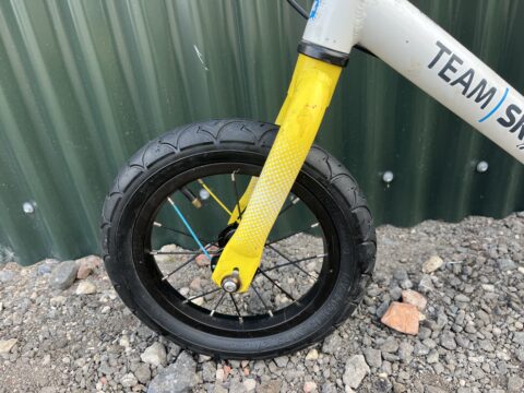 Frog Tadpole Balance Bike - Team Sky - Grade C for sale in Yorkshire and The Humber by Club Bikes on SHIFTA marketplace. Top quality second-hand bikes online.