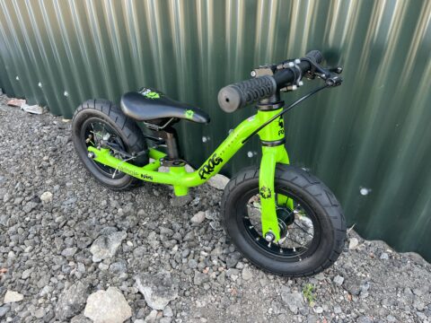 Frog Tadpole Mini Balance Bike - Green - Grade C for sale in Yorkshire and The Humber by Club Bikes on SHIFTA marketplace. Top quality second-hand bikes online.