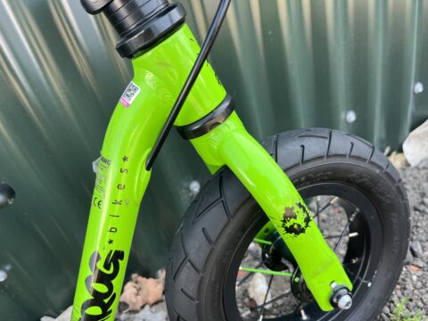 Frog Tadpole Mini Balance Bike - Green - Grade C for sale in Yorkshire and The Humber by Club Bikes on SHIFTA marketplace. Top quality second-hand bikes online.