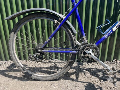 GT Karakoram - Retro 90’s MTB - Steel Deore XT for sale in York, North Yorkshire by Recycle York on SHIFTA marketplace. Top quality second-hand bikes online.