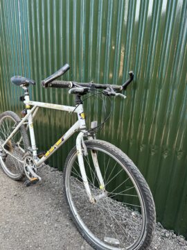 GT Outpost Trail 22” frame, 26” wheels, project bike for sale in York, North Yorkshire by Recycle York on SHIFTA marketplace. Top quality second-hand bikes online.