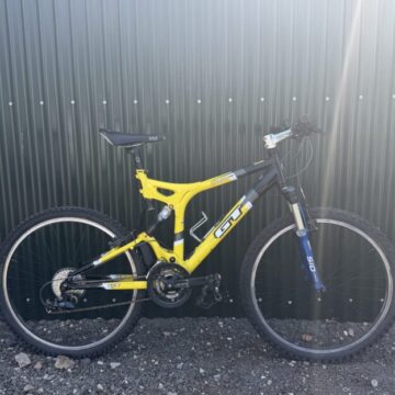 GT i-Drive 4 Full Suspension Mountain Bike Rockshox fox float for sale in York, North Yorkshire by Recycle York on SHIFTA marketplace. Top quality second-hand bikes online.