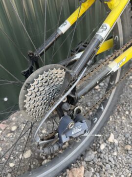 GT i-Drive 4 Full Suspension Mountain Bike Rockshox fox float for sale in York, North Yorkshire by Recycle York on SHIFTA marketplace. Top quality second-hand bikes online.