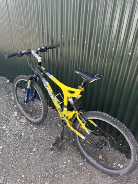 GT i-Drive 4 Full Suspension Mountain Bike Rockshox fox float for sale in York, North Yorkshire by Recycle York on SHIFTA marketplace. Top quality second-hand bikes online.