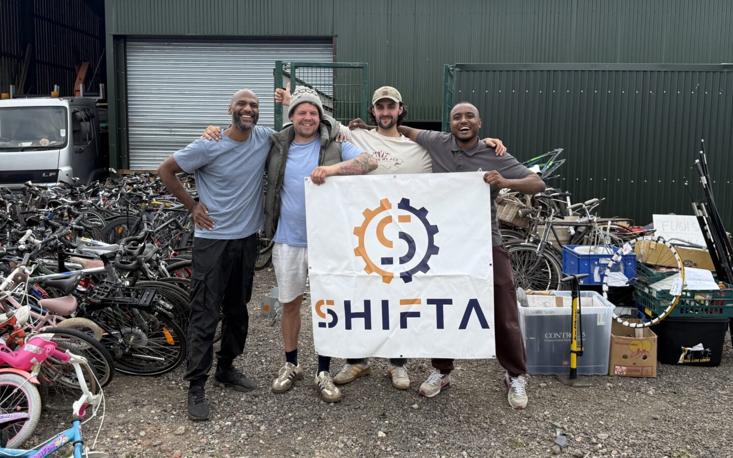 Bikes for good - Recycle Hub - Keeping bikes in circulation - teaching skills -