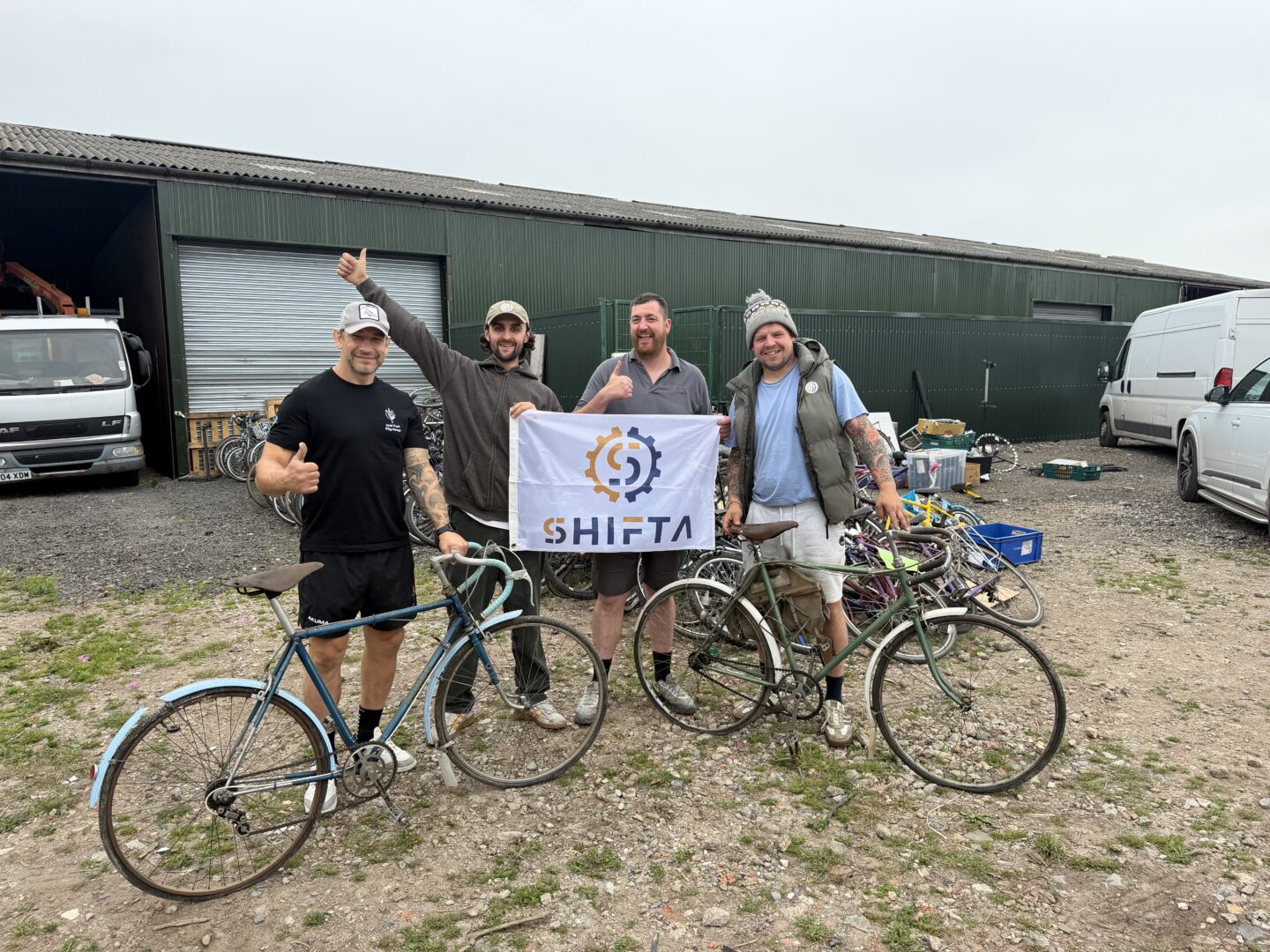 Bikes for good - Recycle Hub - Keeping bikes in circulation - teaching skills -