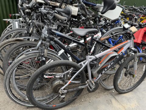 Job lot of e-bikes for spears or repair for sale in York, North Yorkshire by Recycle York on SHIFTA marketplace. Top quality second-hand bikes online.