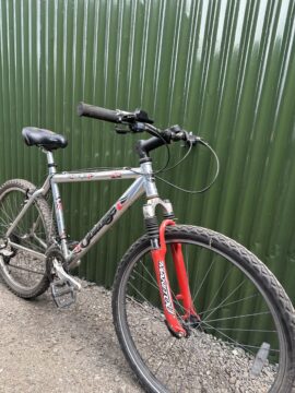 Orange Evo02 26” wheels, 19” wheels, 24 speed for sale in York, North Yorkshire by Recycle York on SHIFTA marketplace. Top quality second-hand bikes online.