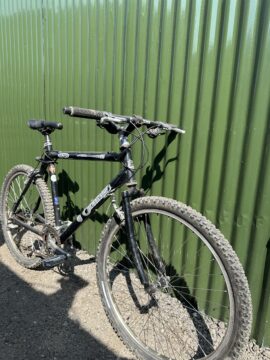 Orange Gringo 21” frame, 26” wheels, Deore LX hubs for sale in York, North Yorkshire by Recycle York on SHIFTA marketplace. Top quality second-hand bikes online.