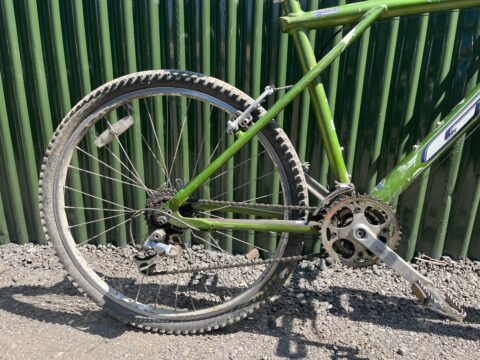 Retro GT Backwoods MTB 20” - Green - SHIFTA BIKE