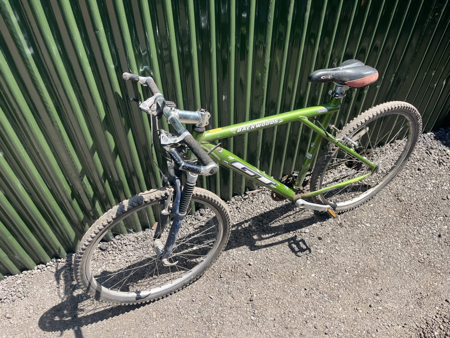Retro GT Backwoods MTB 20” - Green - SHIFTA BIKE