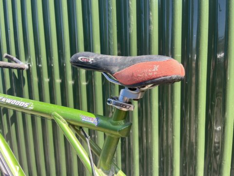 Retro GT Backwoods MTB 20” - Green for sale in York, North Yorkshire by Recycle York on SHIFTA marketplace. Top quality second-hand bikes online.