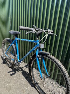 Saracen Tufftrax 20” frame, 26” wheels, project bike for sale in York, North Yorkshire by Recycle York on SHIFTA marketplace. Top quality second-hand bikes online.