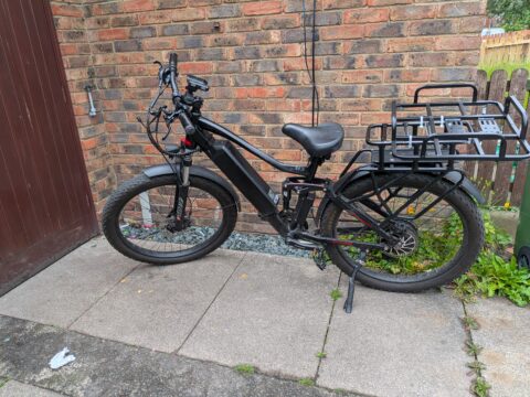 Starsfly M3 Full Suspension Ebike 250W Black for sale in Penrith by Craig on SHIFTA marketplace. Top quality second-hand bikes online.