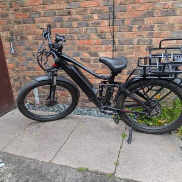 Starsfly M3 Full Suspension Ebike 250W Black for sale in Penrith by Craig on SHIFTA marketplace. Top quality second-hand bikes online.
