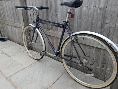 1997 Dawes Discovery 401 – Cro-Mo  Hybrid – 21" Frame for sale in Lancs by Handsome Devil on SHIFTA marketplace. Top quality second-hand bikes online.