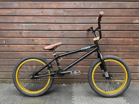 BMX Bike | 3 Piece Cranks | Custom Black & Gold | Excellent Condition for sale in Woking by T77BMX on SHIFTA marketplace. Top quality second-hand bikes online.