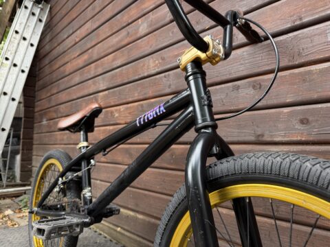 BMX Bike | 3 Piece Cranks | Custom Black & Gold | Excellent Condition for sale in Woking by T77BMX on SHIFTA marketplace. Top quality second-hand bikes online.