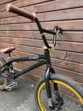 BMX Bike | 3 Piece Cranks | Custom Black & Gold | Excellent Condition for sale in Woking by T77BMX on SHIFTA marketplace. Top quality second-hand bikes online.