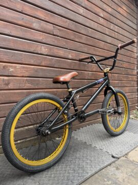 BMX Bike | 3 Piece Cranks | Custom Black & Gold | Excellent Condition for sale in Woking by T77BMX on SHIFTA marketplace. Top quality second-hand bikes online.
