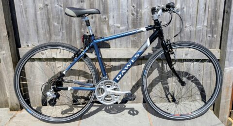 Dawes discovery 301 19" frame 700c hybrid 24speed for sale in Lancs by Handsome Devil on SHIFTA marketplace. Top quality second-hand bikes online.