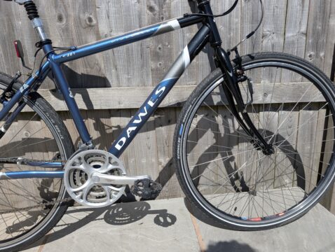 Dawes discovery 301 19" frame 700c hybrid 24speed for sale in Lancs by Handsome Devil on SHIFTA marketplace. Top quality second-hand bikes online.