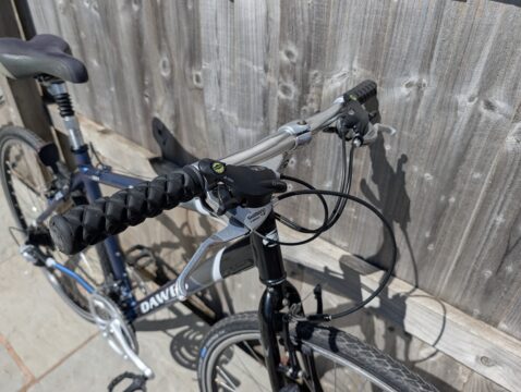 Dawes discovery 301 19" frame 700c hybrid 24speed for sale in Lancs by Handsome Devil on SHIFTA marketplace. Top quality second-hand bikes online.