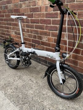 Fnhon zephyr- folding bike for sale in York, North Yorkshire by Recycle York on SHIFTA marketplace. Top quality second-hand bikes online.